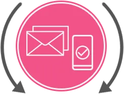 SMSプッシュ通知でメッセージをお届け